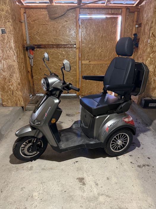 Електрическа триколка Max Motors FM2 PRO 1800W, 25Ah, GRAY