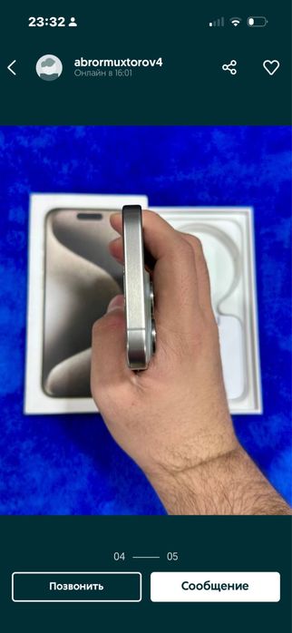 Ипхоне 15 про 128 гб  86 йомкист 630$