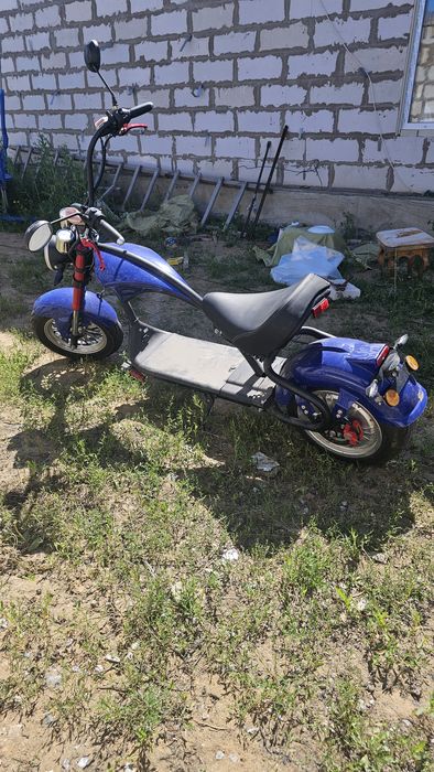 Электро мотоцикл чоппер