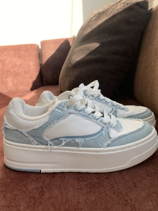 Гуменки с деним ZARA