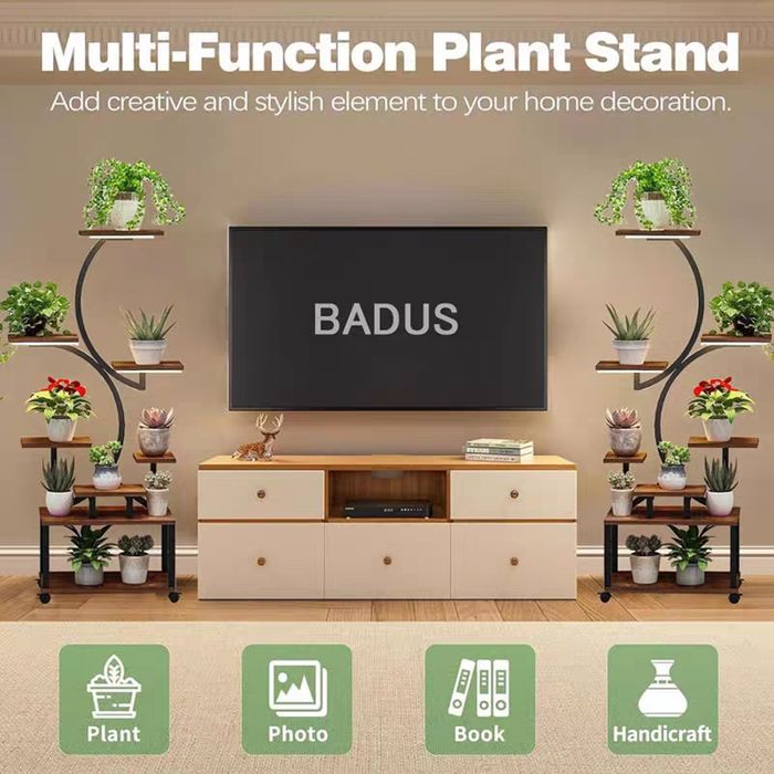 Подставка для цветов с лед подсветкой