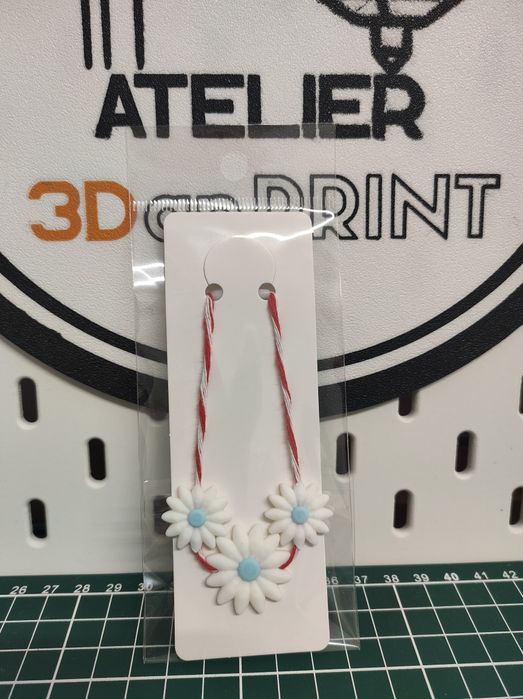 Martisoare margarete printate 3D