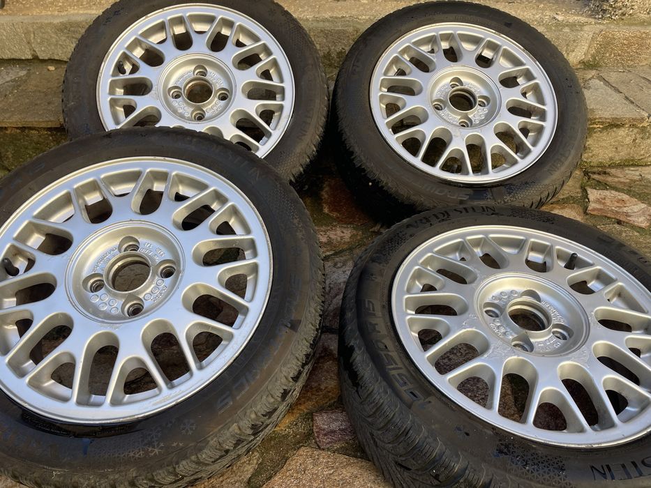 Оригинални джанти   BBS със зимни гуми за Golf Gti