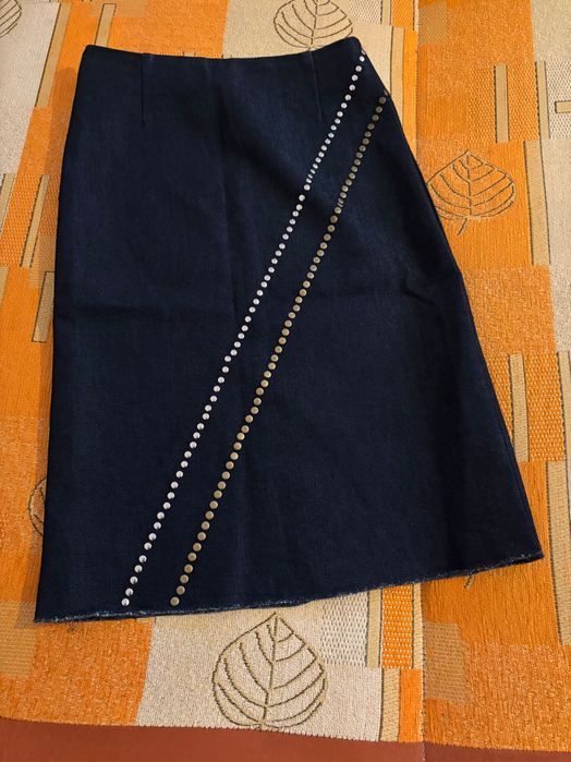 Fustă damă bleumarin