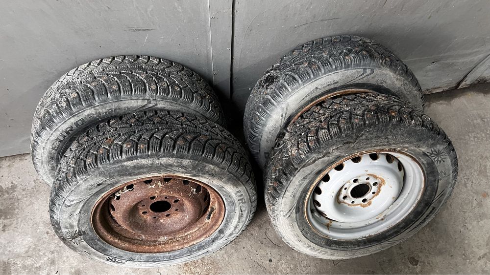 Шипы R13 диски ваз