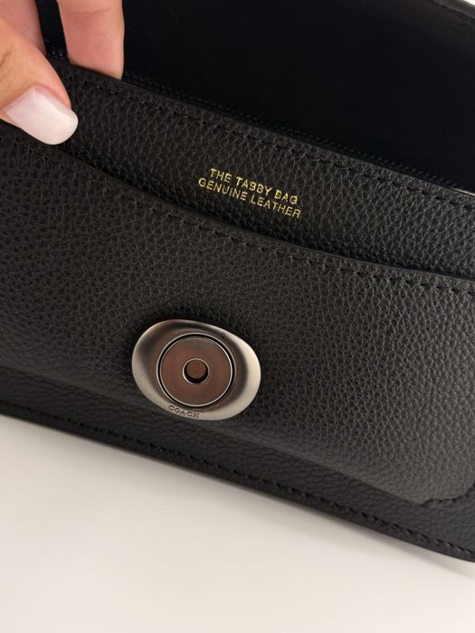 Coach Tabby Bag black/silver size 20