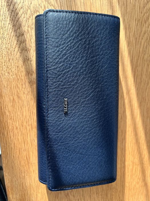 Дамски портфейл естествена кожа ESTIL – G2664 NAVY