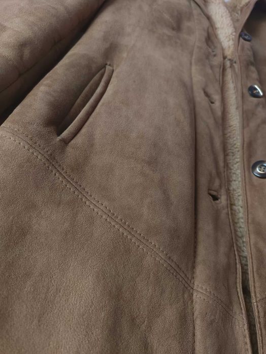 Палто от естествена вълна