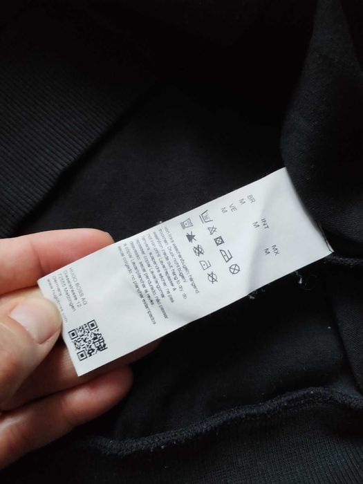 hugo boss logo stripe zip-neck -  мъжка блуза М