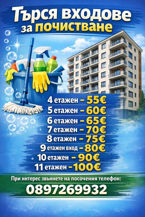 Професионално почистване