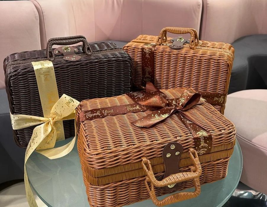 Ротанговые чемоданы