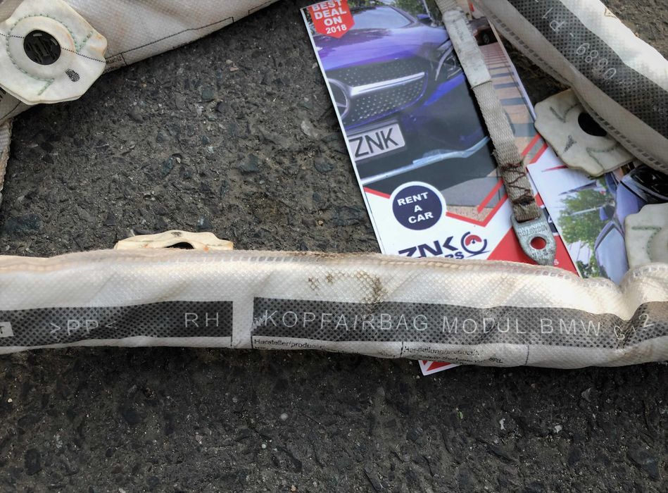 BMW seria 7 G11 G12 kit airbag volan M cortina stanga dreapta