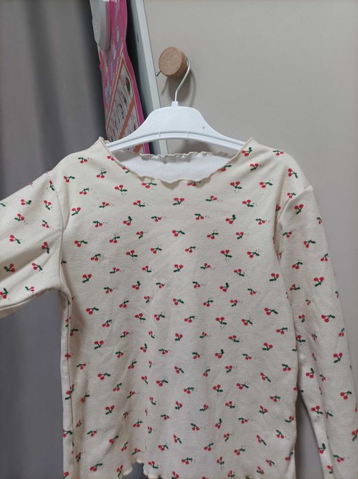 Платье детское 116, лонгслив