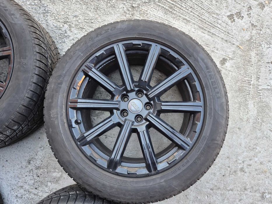 Jante 20`` Audi Q7 4M 4M0601025AE Anvelope iarna Pirelli 285/45/20