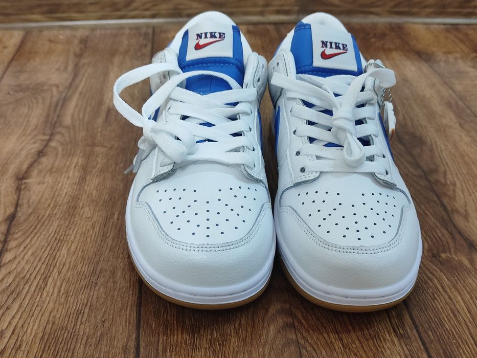 Кроссовки Nike SB Dunk Low white blue