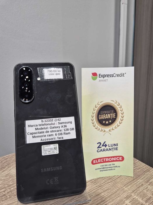 (AG42) Samsung Galaxy A36 b12332 - Garantie 2 ani!