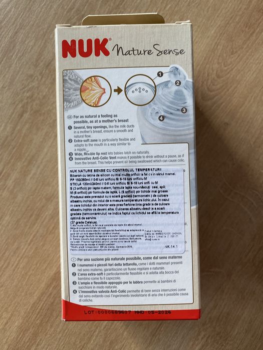 Biberon Nuk Nature Sense