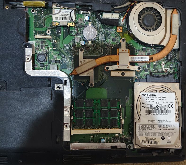 Ноутбук  запчасти