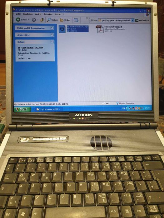 laptop de colectie windows xp