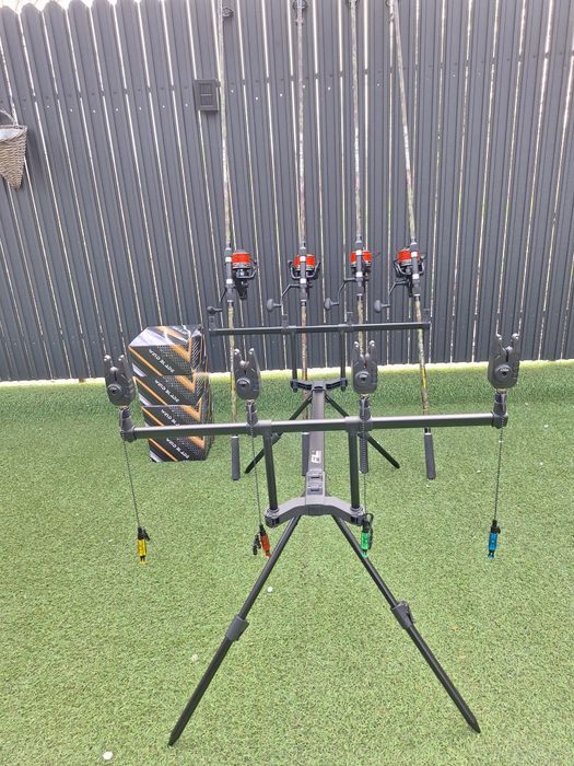 Set complet pescuit la crap Camo 3.9m