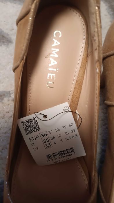 Дамски обувки Camaieu 36 номер