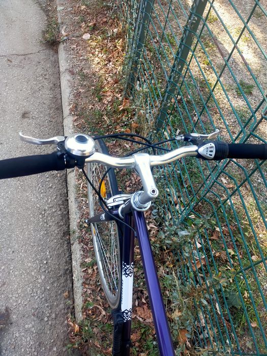 Bicicleta Retro Oras Pegas Clasic 3 Viteze Culoare Vânătă