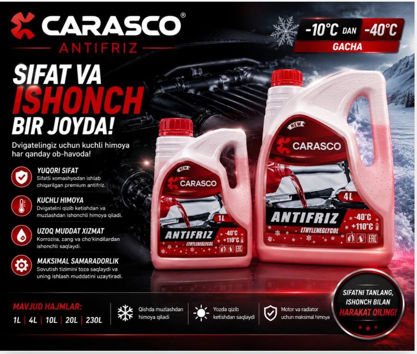 Carasco antifriz