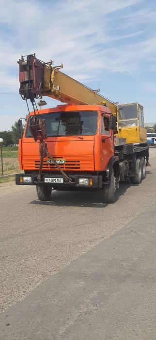 Автокран Камаз Ивановец 2004й