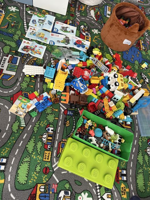 8 Lego Duplo complete, cu instructiuni de asamblare