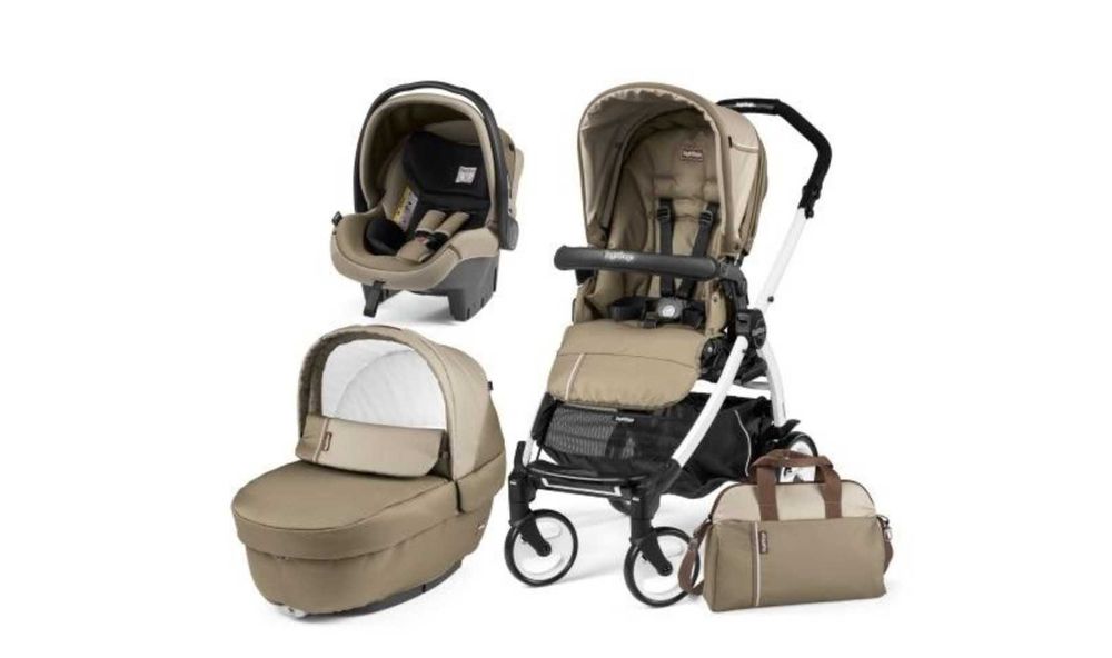 Бебешка Количка Peg Perego book 51 s 3в1 с 3 коша + бяла кошара