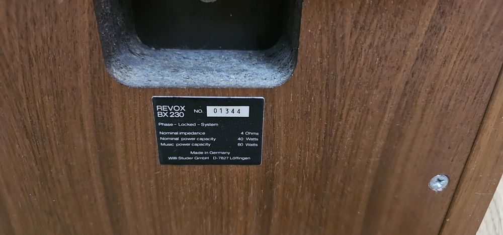 Boxe Revox BX 230