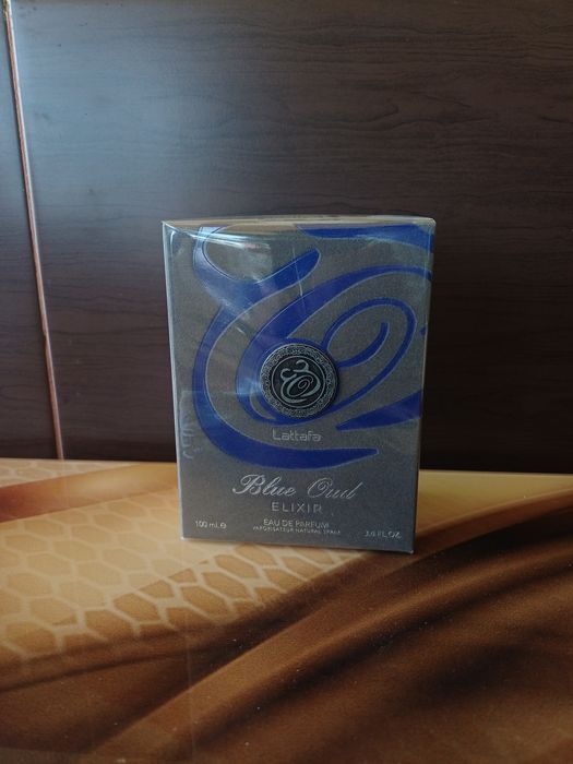 Lattafa Opulent Blue Oud Elixir