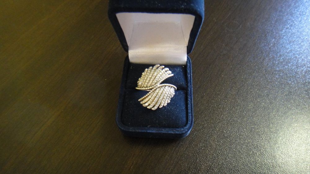 Сребърен пръстен Pandora ''Величествени пера''