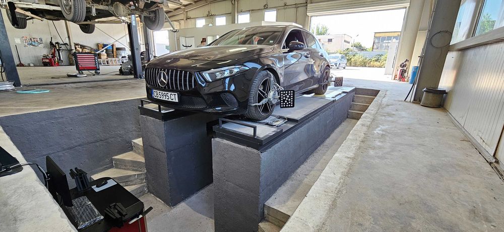 3D Стенд преден и заден мост