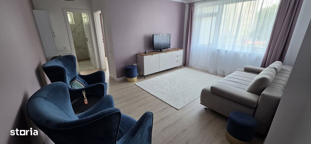 ARENI- apartament renovat integral cu 2 camere, îmbunătățit modern