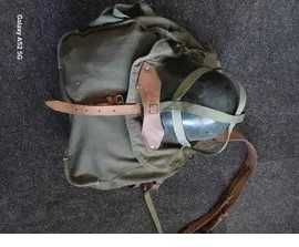 Raniță militară /rucsac pentru vânătoare/pescuit, cu cască metal- noi