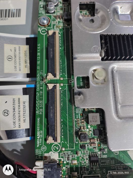 Dezmembrez Tv Led Lg 43UJ620V,cu display spart.