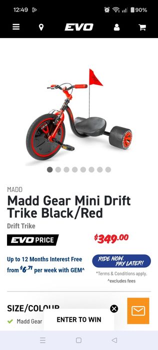 Tricicleta Drift Krunk