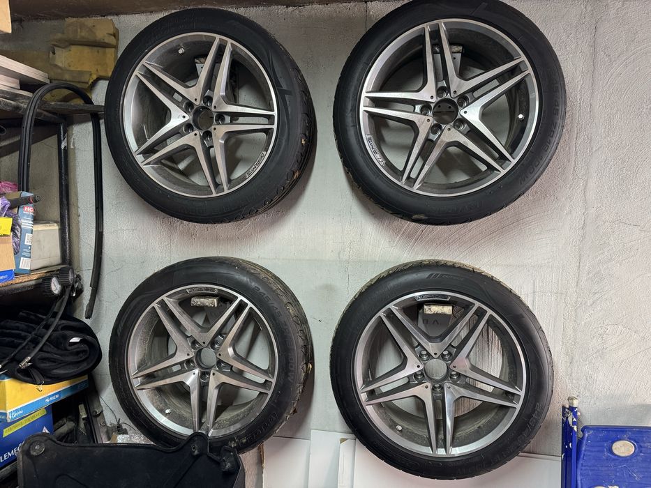 Диски с резиной мерседес 245/45/18