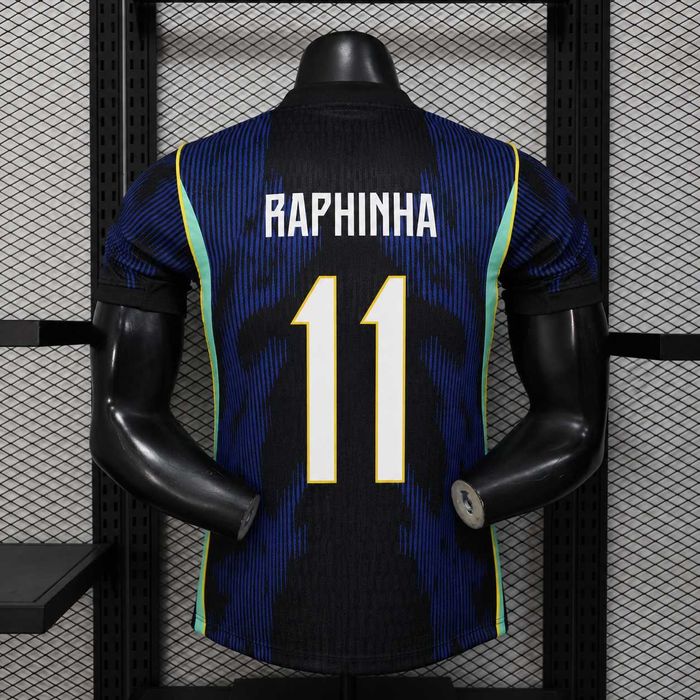 Tricou Brazilia Away Kit - Raphinha 11 Player Version
