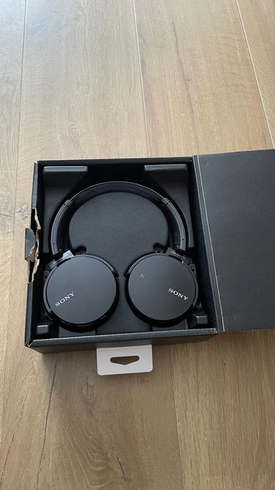 Căști Sony MDR-XB650BTB, Wireless, Bluetooth, Negru