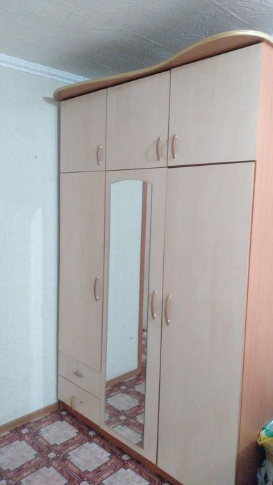 Шкаф белый для одежды ЛДСП
