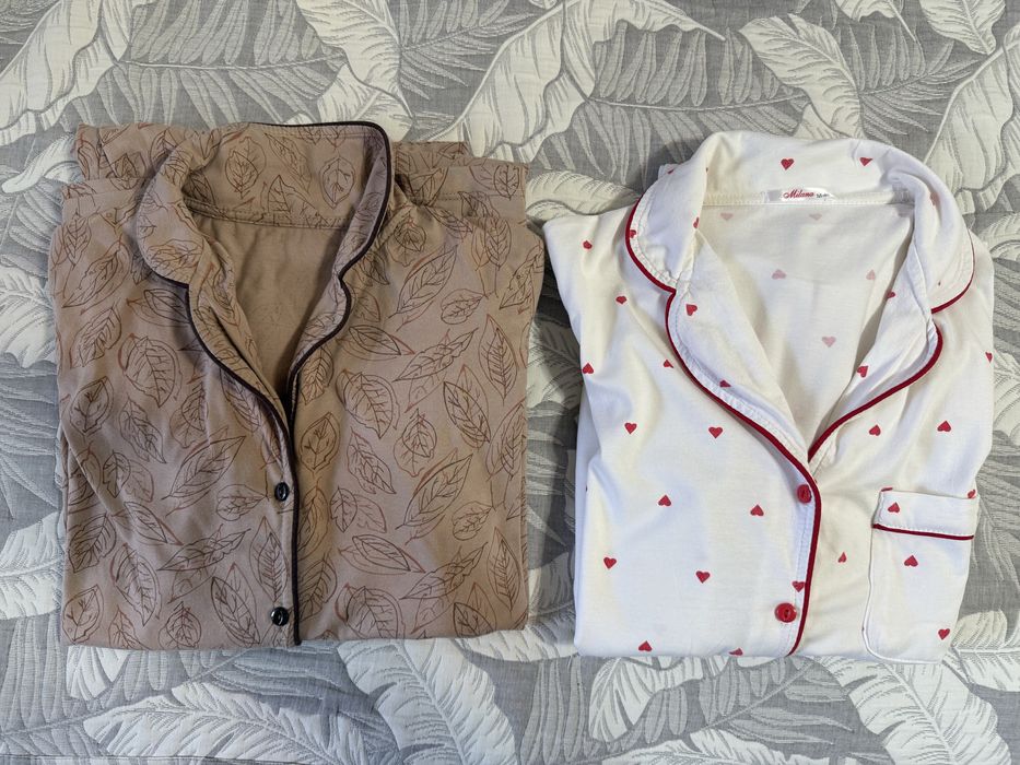 Цена за 2 пижамы 100 тыс. Размер S-M