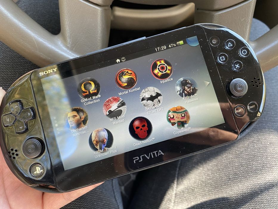 PS Vita (ПС Вита) slim карманная игровая консоль