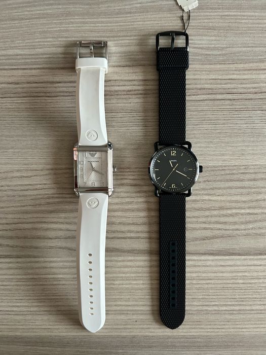 Часовник Emporio Armani и Fossil