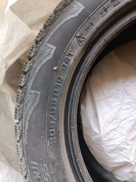 Зимний шиповынный балон