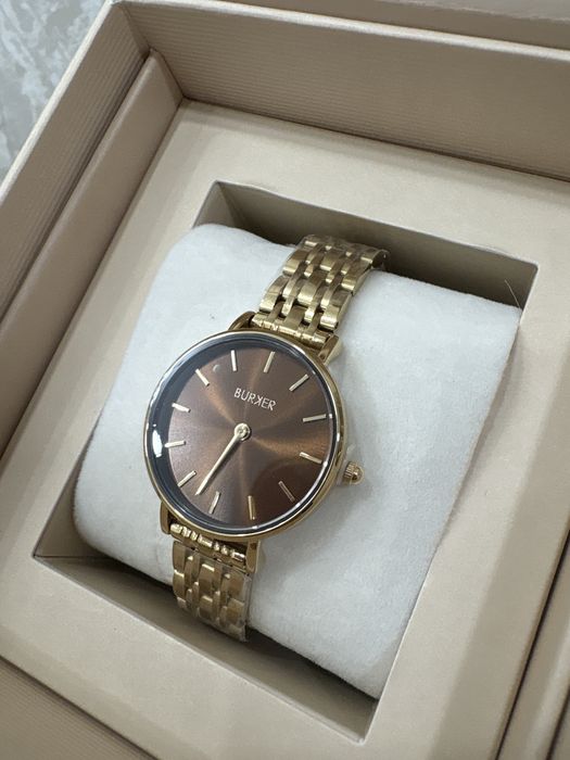 Часы Burker Ruby Petite Gold Brown