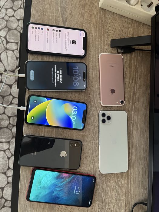 Лот телефони за части