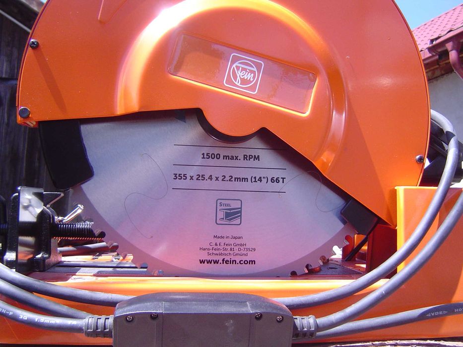 Fierastrau debitat metale FEIN, MKAS 355, made in Japan, nou