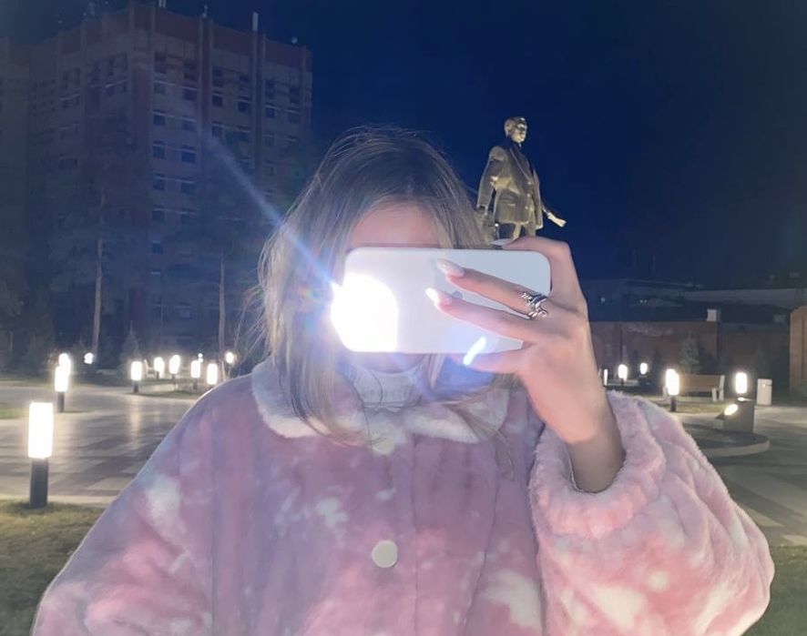 Утеплённая шуба-бомбер Befree (oversize) Y2k